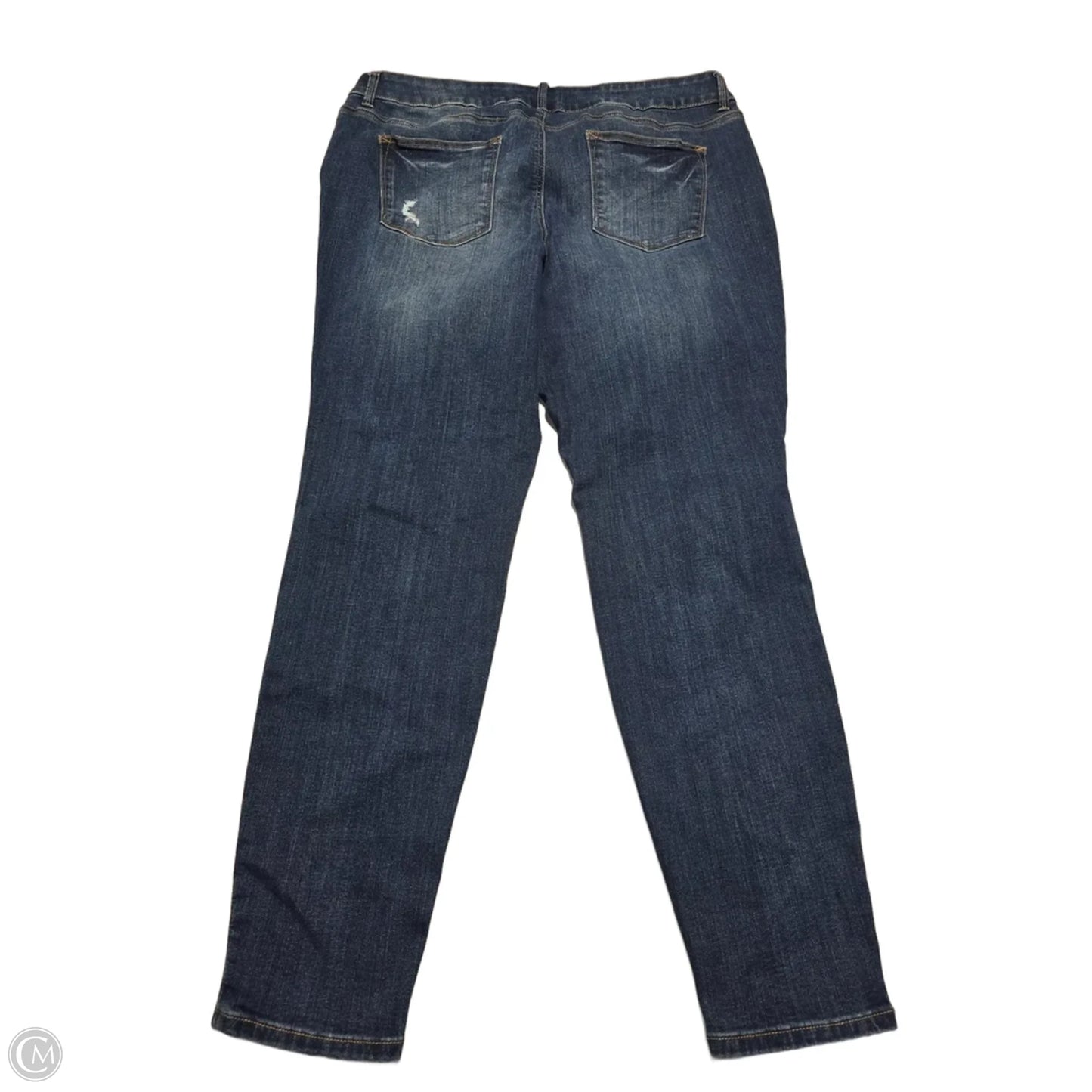 Jeans Skinny By Maurices In Blue Denim, Size: 20