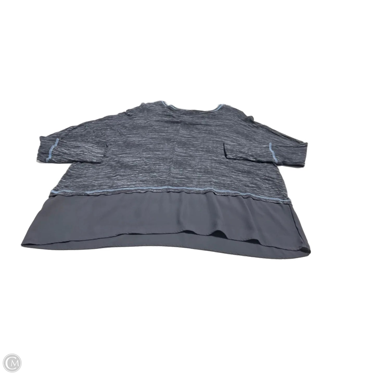 Top Long Sleeve By Diane Gilman In Navy, Size: M