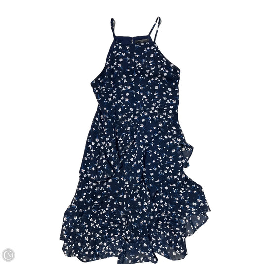 Dress Casual Midi By Banana Republic In Floral Print, Size: M