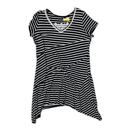 Dress Casual Midi By Skyes The Limit In Striped Pattern, Size: 2x