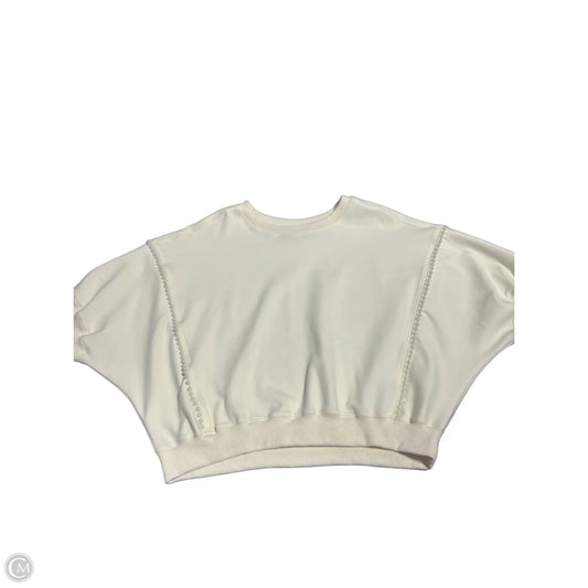 Top Short Sleeve By Cme In Cream, Size: S