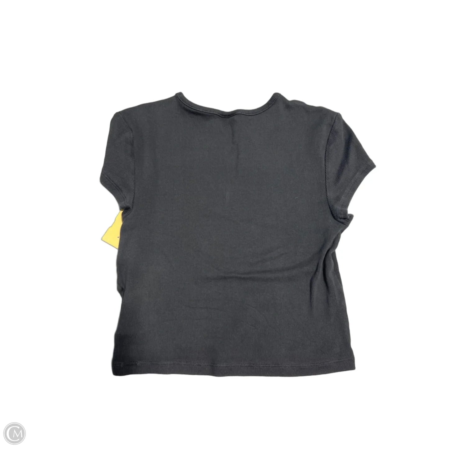 Top Short Sleeve By Divided In Grey, Size: M