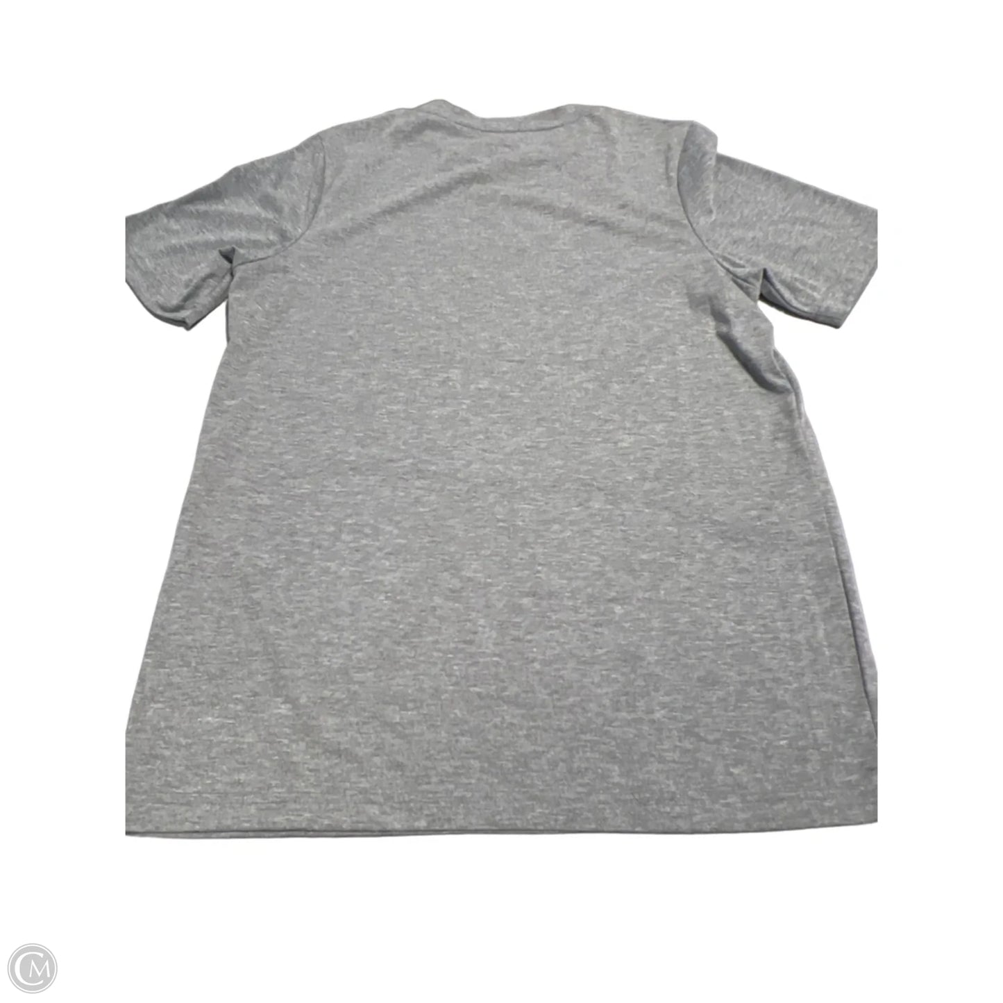 Top Short Sleeve By Authentic In Grey & Red, Size: S