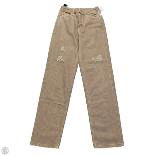 Jeans Straight By Wild Fable In Beige, Size: 2