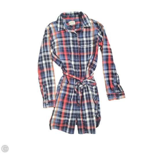 Dress Casual Short By Universal Thread In Plaid Pattern, Size: Xs
