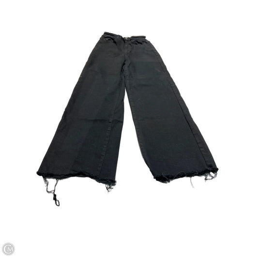 Jeans Wide Leg By Pink Lily In Black, Size: 2