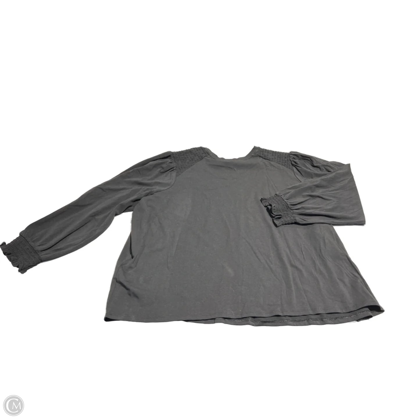 Top Long Sleeve By Lc Lauren Conrad In Black, Size: 3x