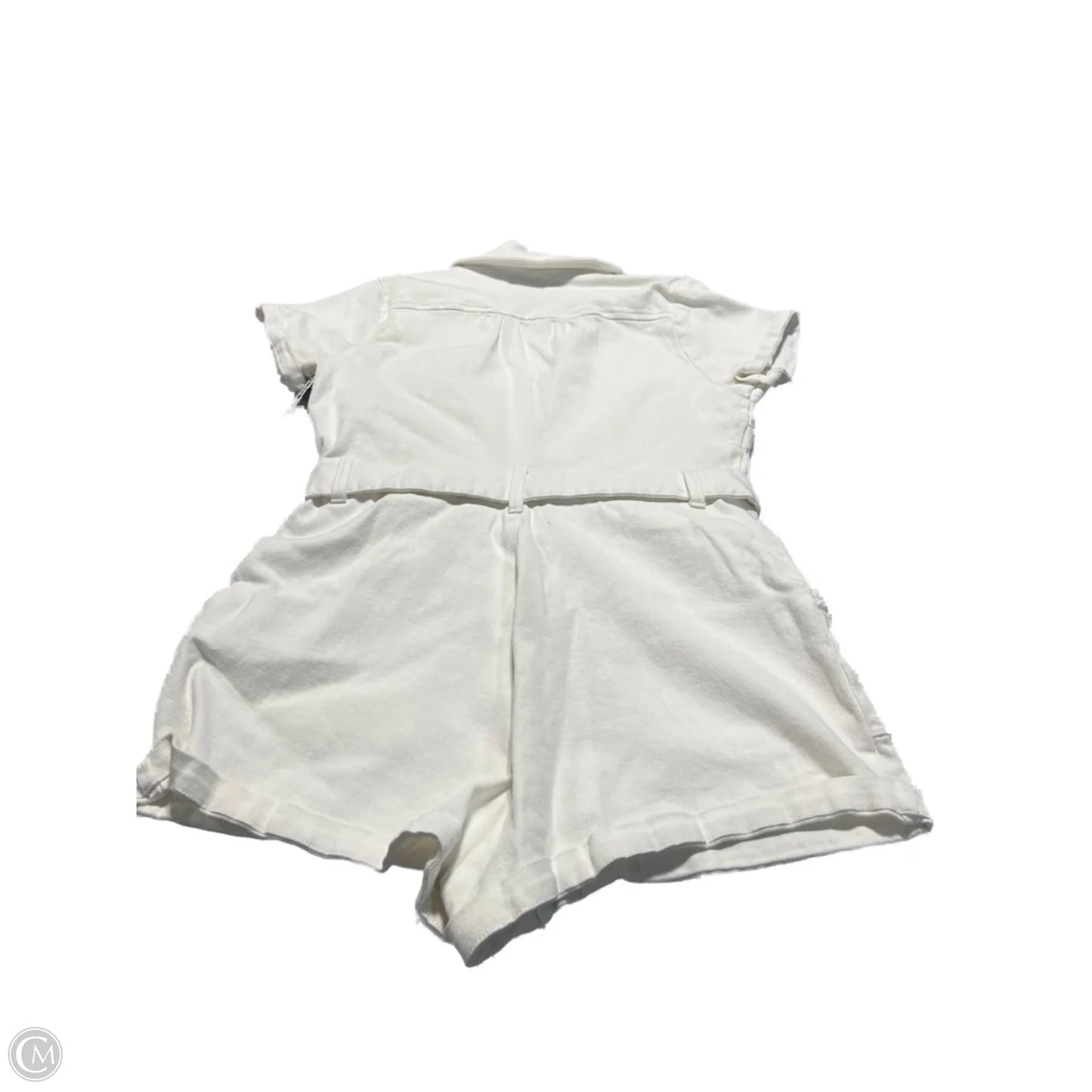 Shortalls By Mumu In White, Size: Xl