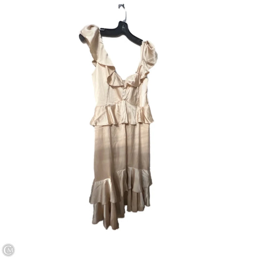 Dress Party Long By Mumu In Gold, Size: Xl