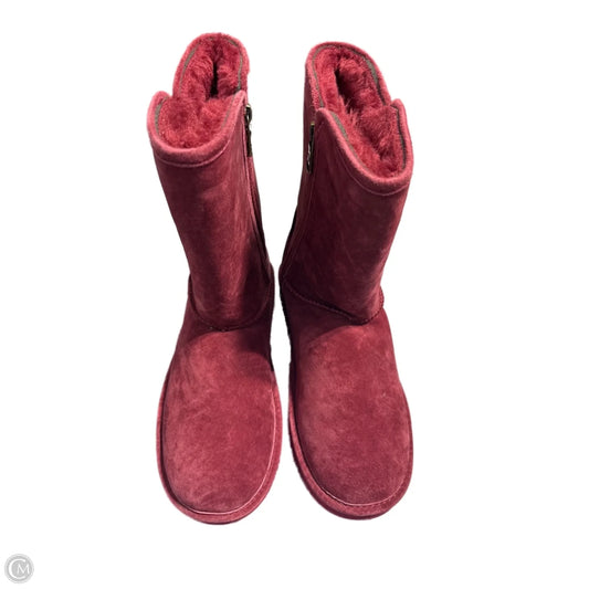 Boots Mid-calf Heels By Lamo In Red, Size: 9