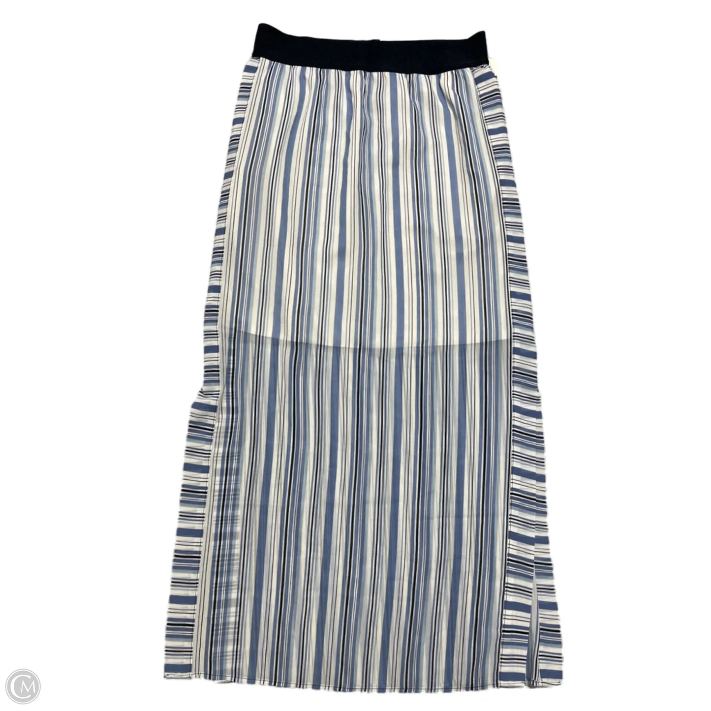 Skirt Maxi By Ann Taylor In Striped Pattern, Size: S