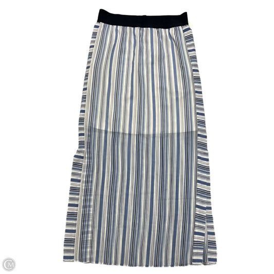 Skirt Maxi By Ann Taylor In Striped Pattern, Size: S