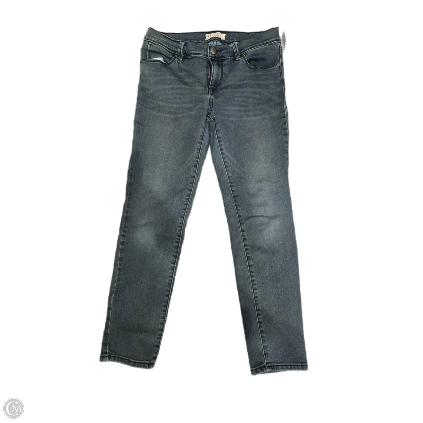 Jeans Skinny By Free People In Blue Denim, Size: 8