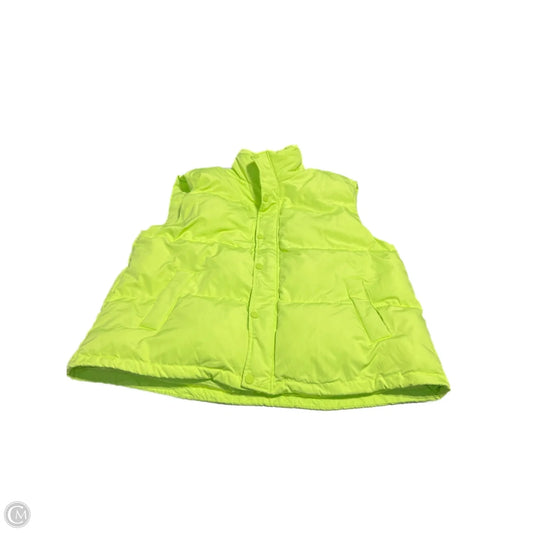 Vest Puffer & Quilted By A New Day In Yellow, Size: Xl