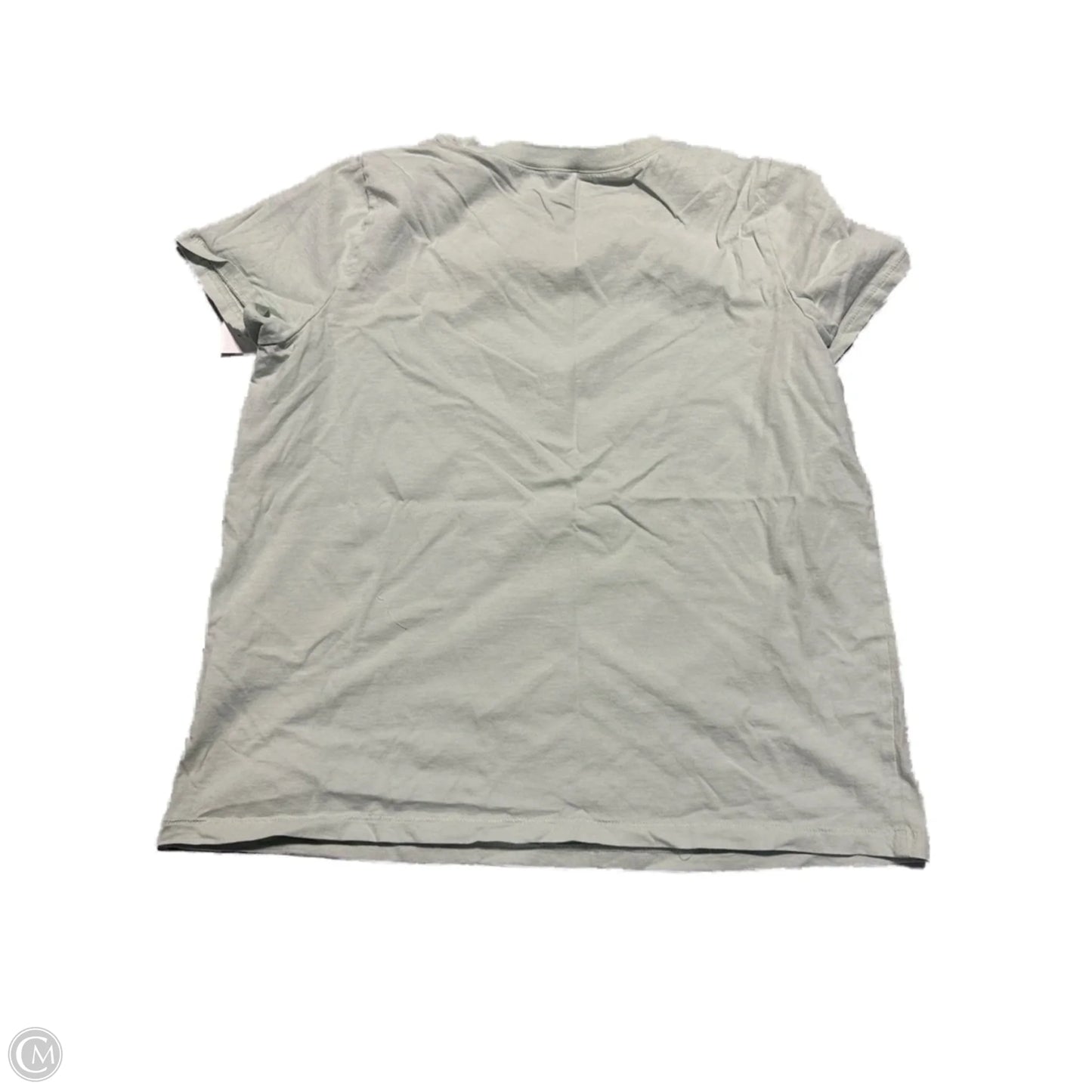 Top Short Sleeve Basic By Madewell In Green, Size: L
