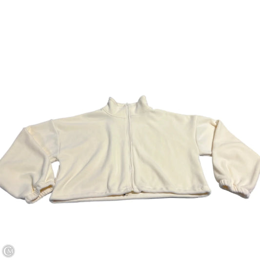 Jacket Fleece By Cmc In Cream, Size: M