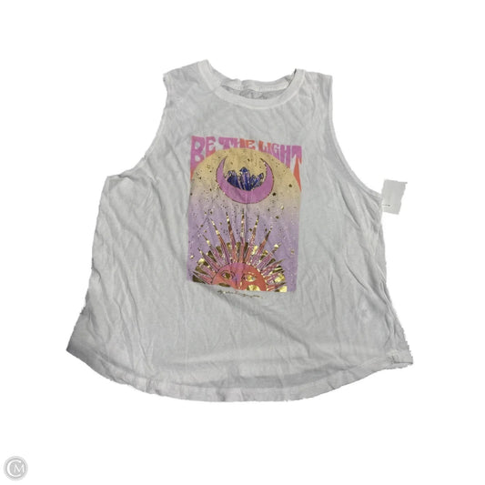 Tank Top By Spiritual Gangster In White, Size: M