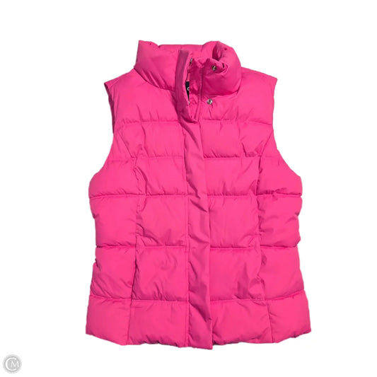 Vest Puffer & Quilted By Gap In Pink, Size: M