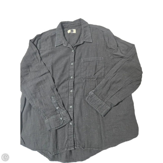 Top Long Sleeve By Universal Thread In Black, Size: Xl