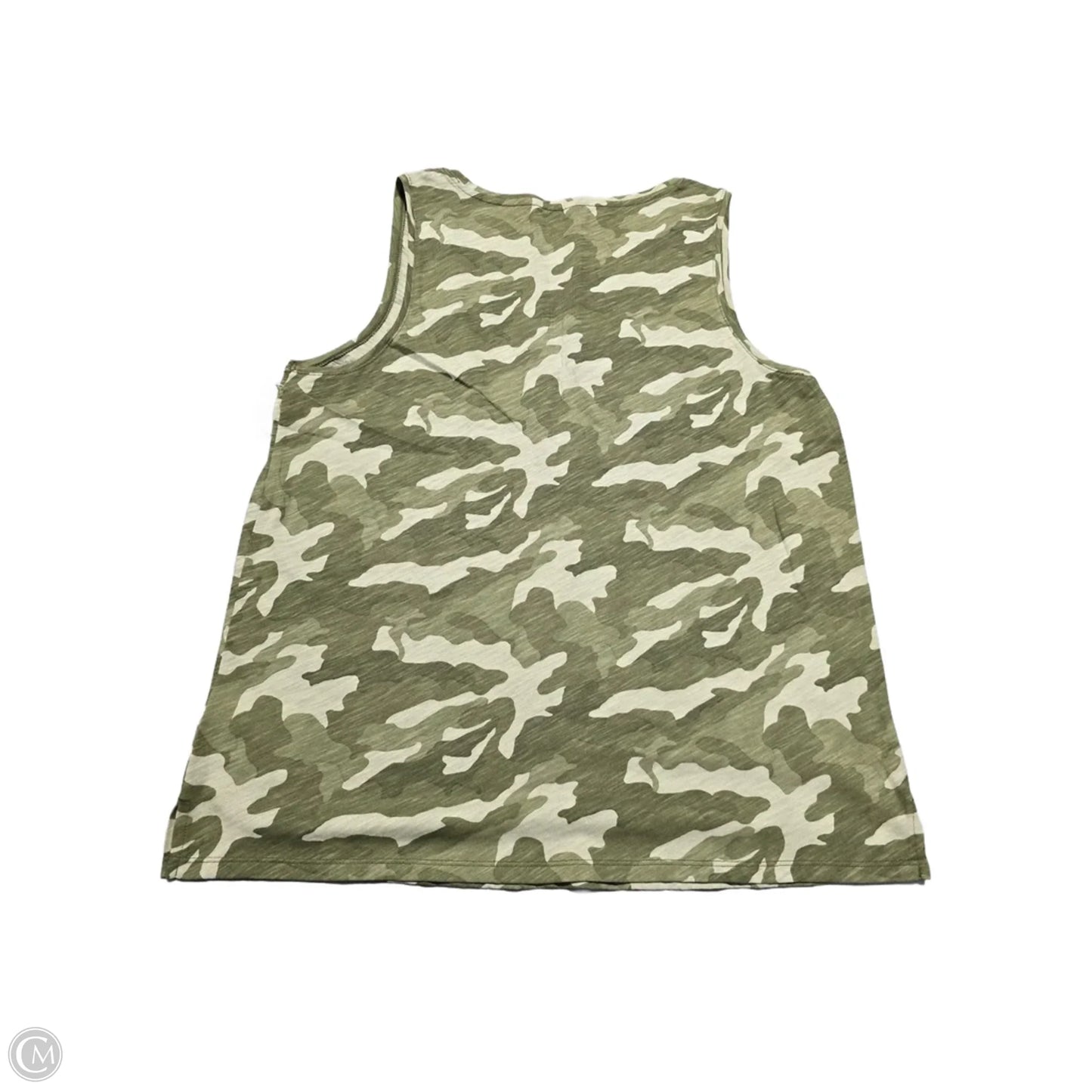 Tank Top By Old Navy In Camouflage Print, Size: L