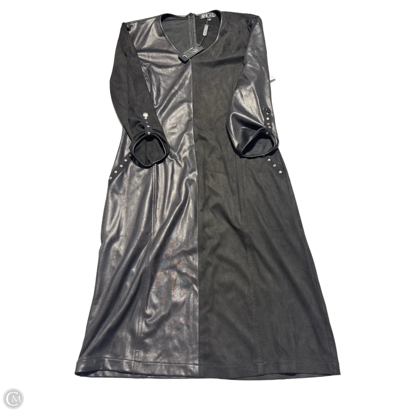 Dress Casual Midi By Cme In Black, Size: Xs