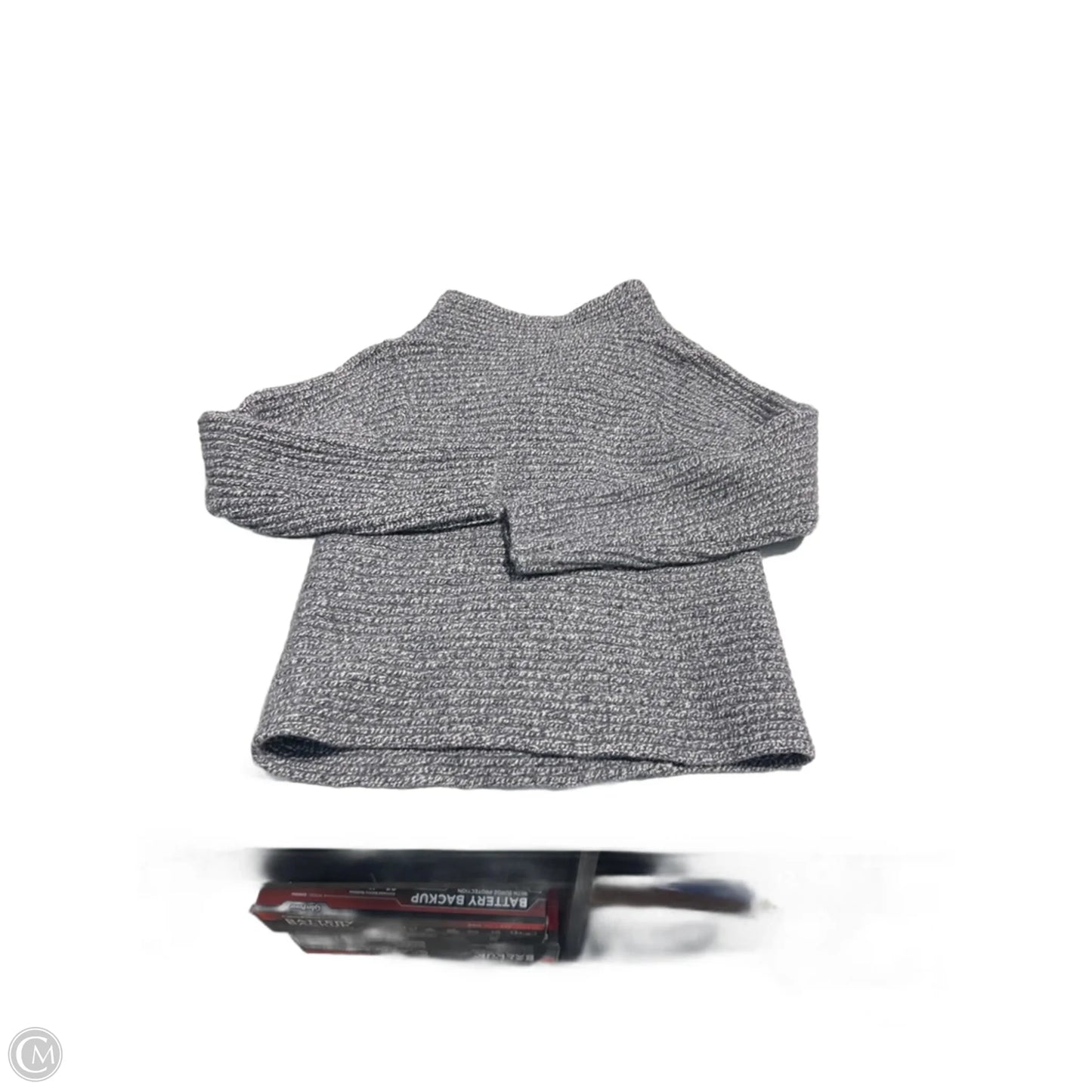 Sweater Cardigan By Cmc In Grey, Size: S