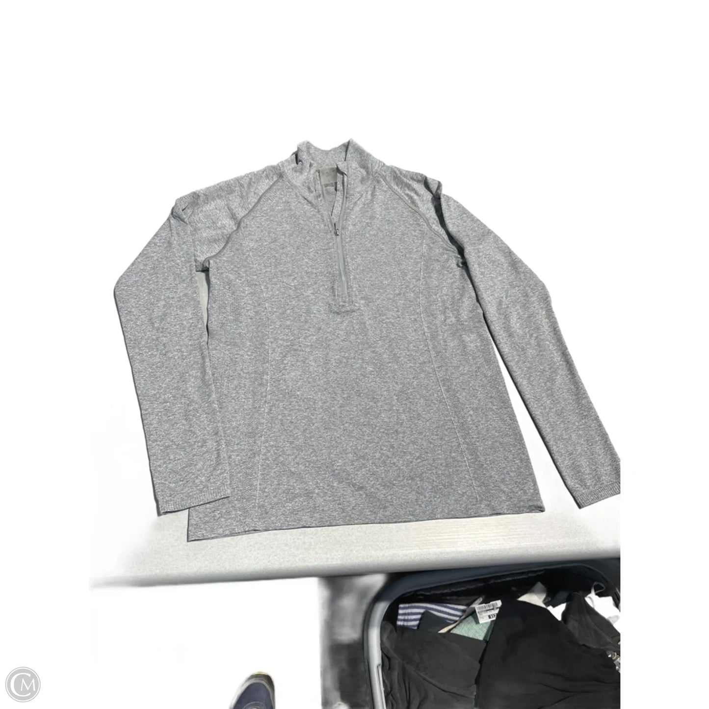 Athletic Jacket By Calia In Grey, Size: L