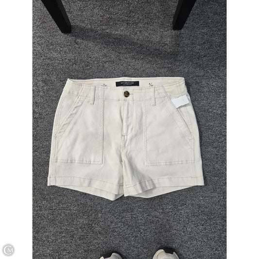 Shorts By Liverpool In Cream, Size: 8