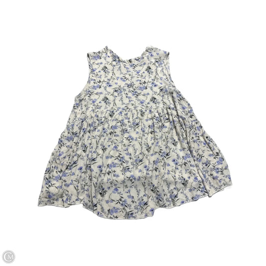 Top Sleeveless By Lovely Melody In Floral Print, Size: M