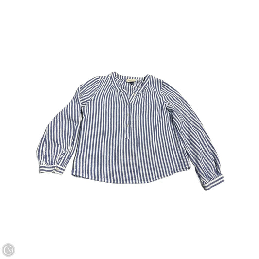 Tunic Long Sleeve By Universal Thread In Striped Pattern, Size: S