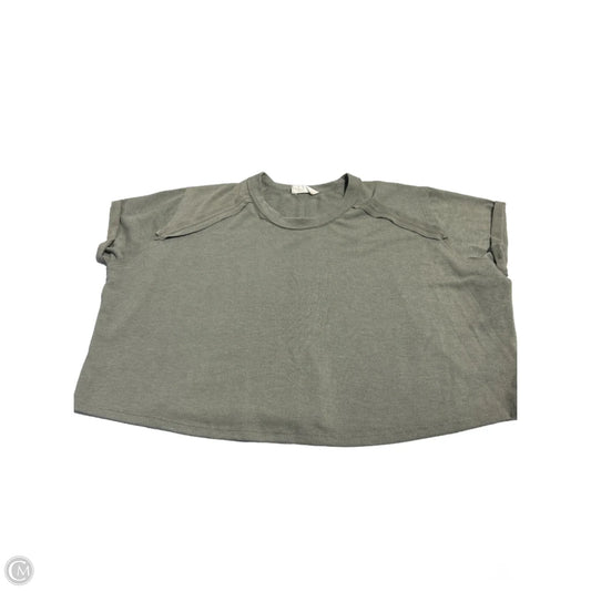 Top Short Sleeve Basic By Aerie In Green, Size: S
