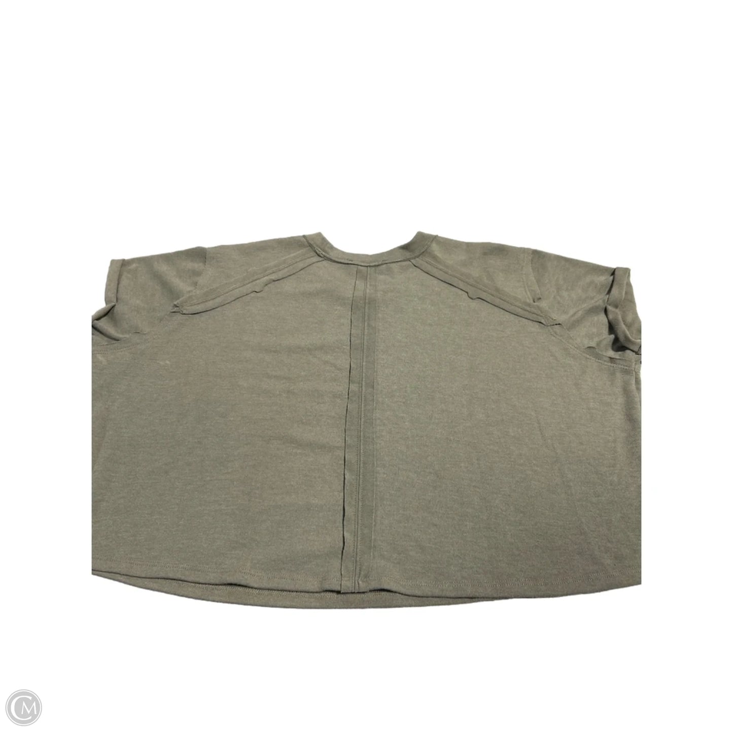 Top Short Sleeve Basic By Aerie In Green, Size: S