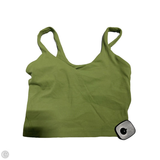 Athletic Tank Top By Lululemon In Green, Size: M