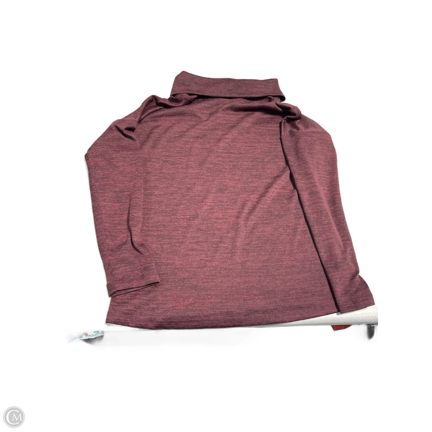 Sweater By 90 Degrees By Reflex In Maroon, Size: L