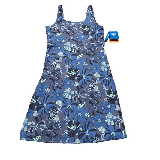 Dress Casual Short By Columbia In Blue & Purple, Size: M