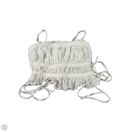 Top Sleeveless By Free People In White, Size: S
