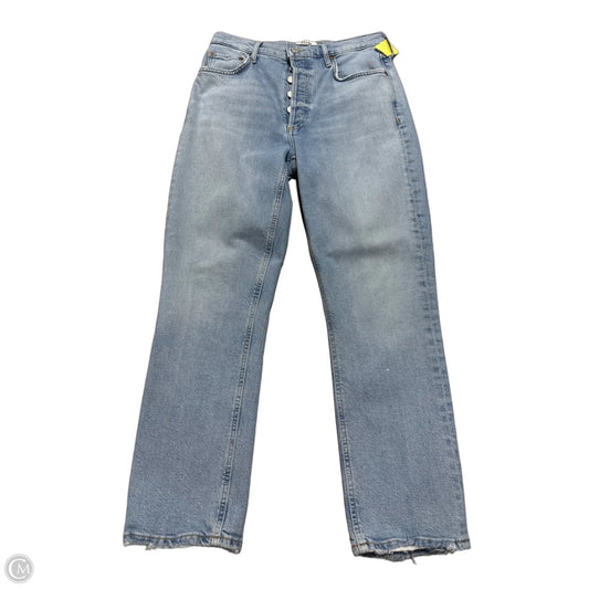 Jeans Cropped By Agolde In Blue, Size: 4