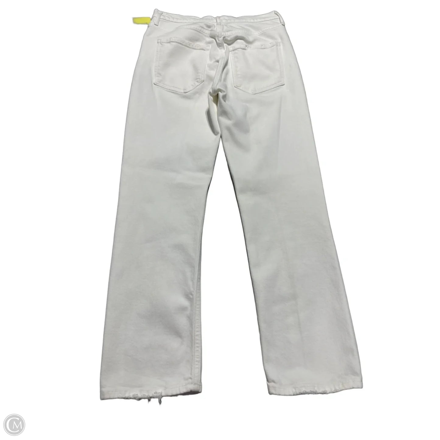 Jeans Cropped By Agolde In White, Size: 2