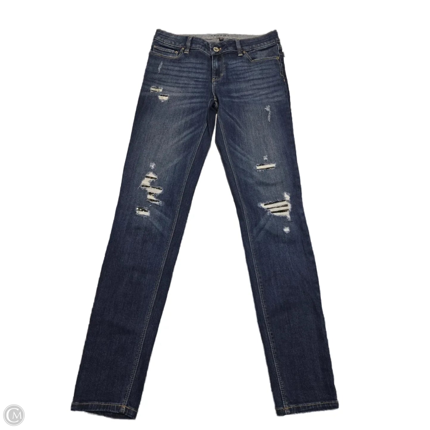 Jeans Skinny By White House Black Market In Blue Denim, Size: 2