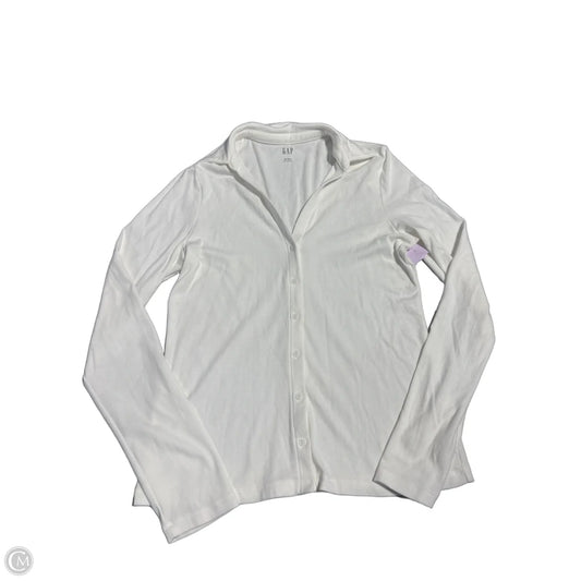 Cardigan By Gap In White, Size: M