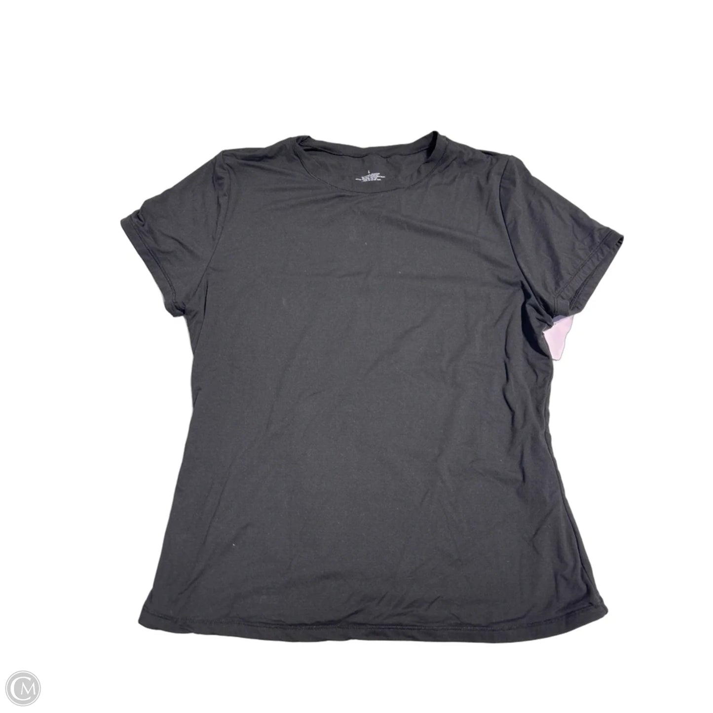 Top Short Sleeve Basic By Cme In Black, Size: L