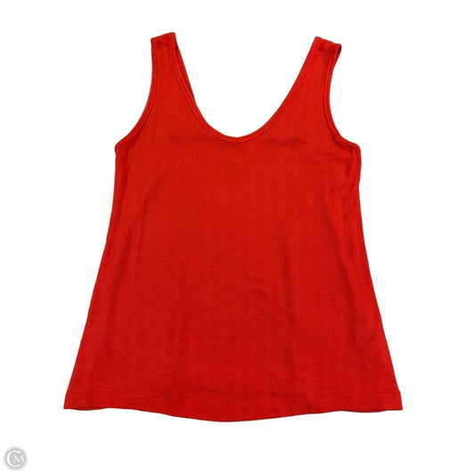 Tank Top By Cabi In Orange, Size: Xs