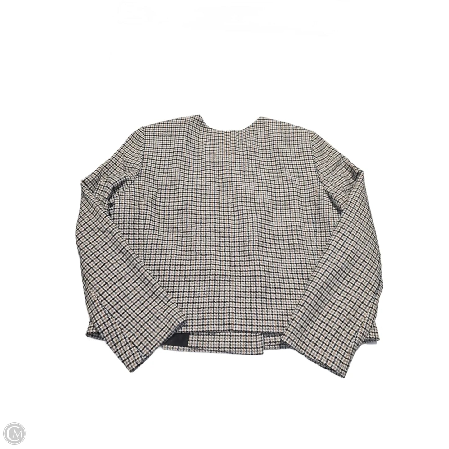 Sweater By Ann Taylor In Black & Cream, Size: 14