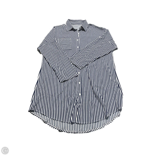 Top Long Sleeve By Shein In Striped Pattern, Size: L