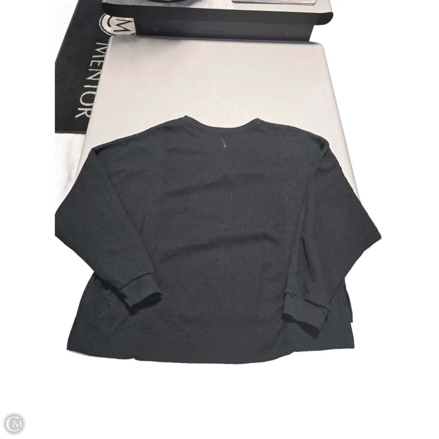 Top Long Sleeve By Nike Apparel In Black, Size: Xl