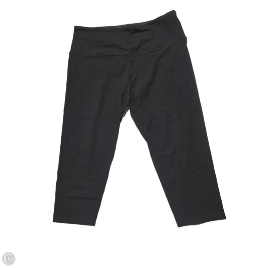 Athletic Capris By Cme In Black, Size: L