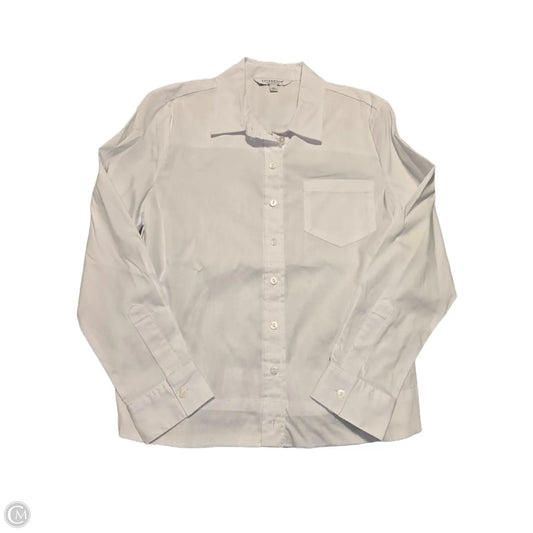 Top Long Sleeve Basic By Liverpool In White, Size: Xs