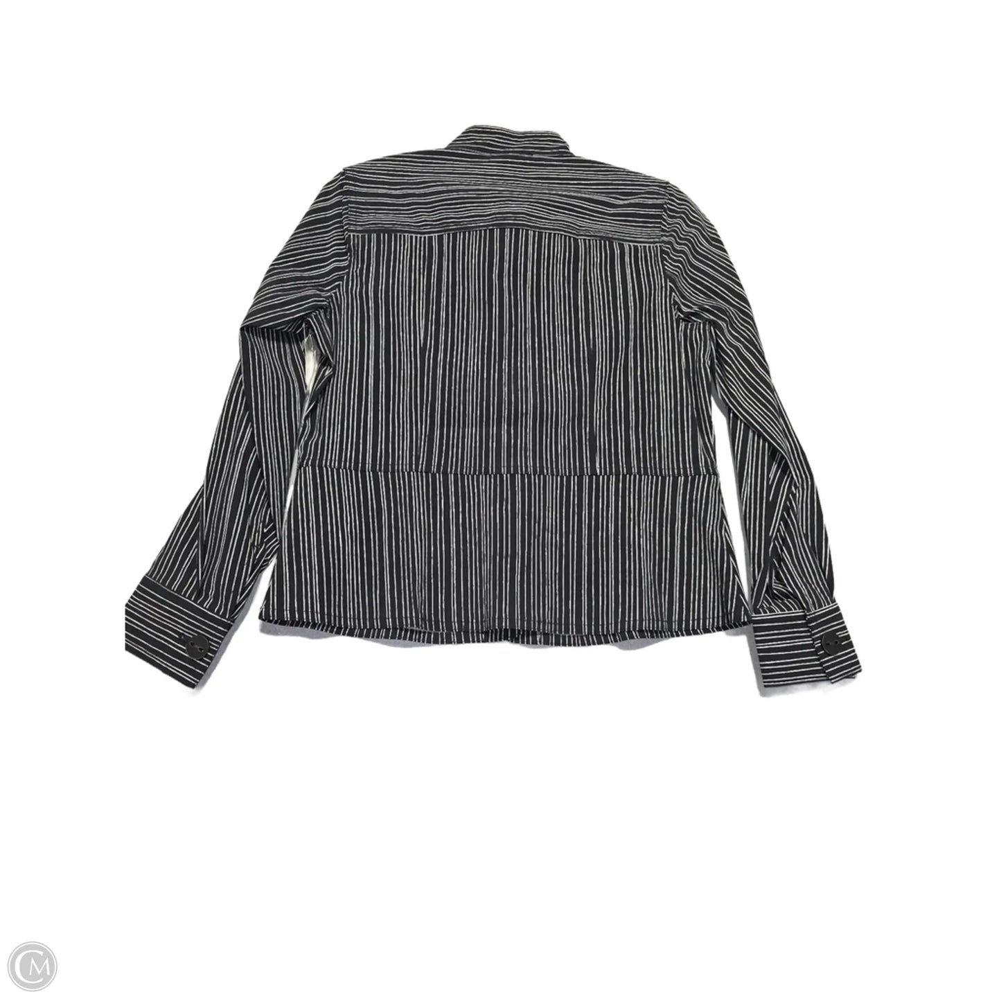 Top Long Sleeve By Habitat In Striped Pattern, Size: Xs
