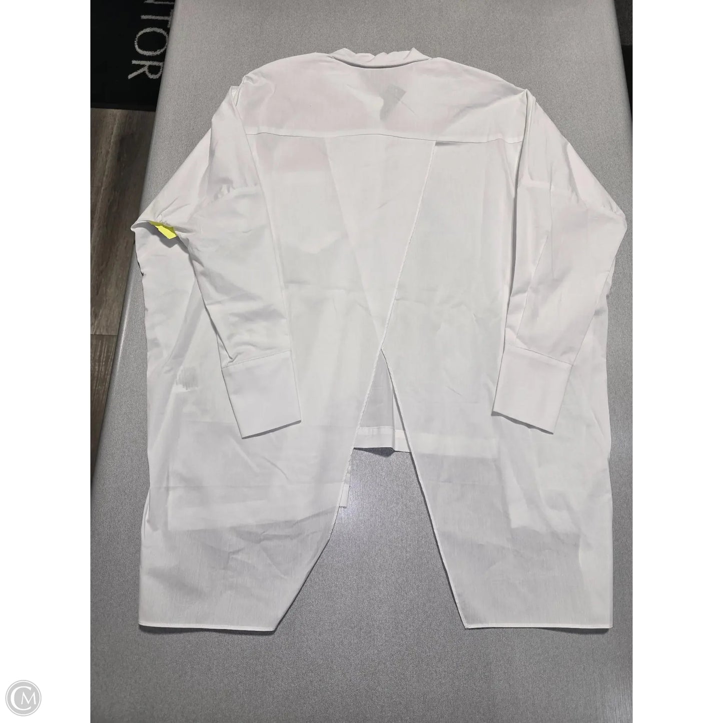 Top Long Sleeve Basic By Cmc In White, Size: S