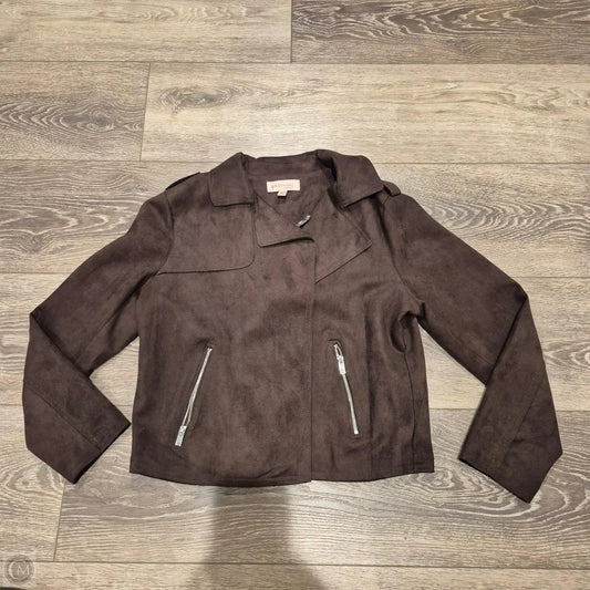 Jacket Other By Philosophy In Brown, Size: Xl